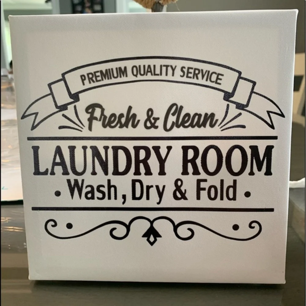 LAUNDRY ROOM CANVAS